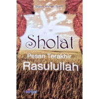 Image of Shalat Pesan Terakhir Rasulullah